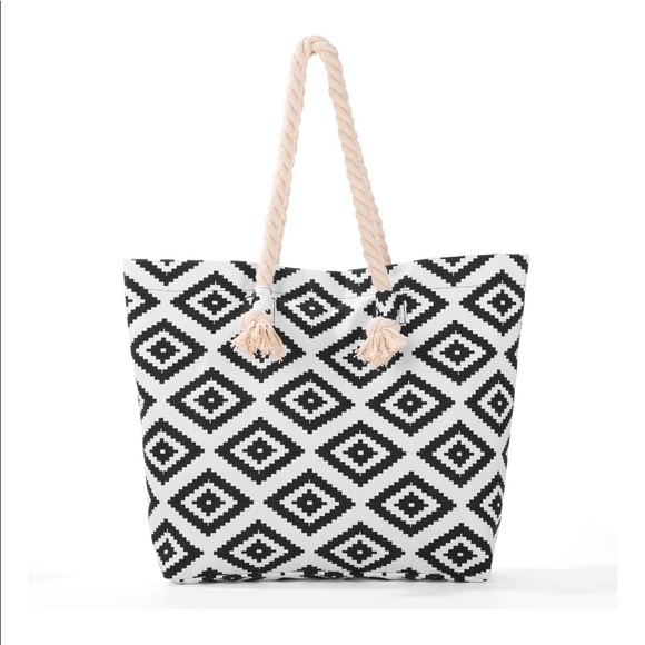 aztec beach bag